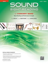 Sound Sight-Reading for Concert Band, Book 1 Flute 1 band method book cover